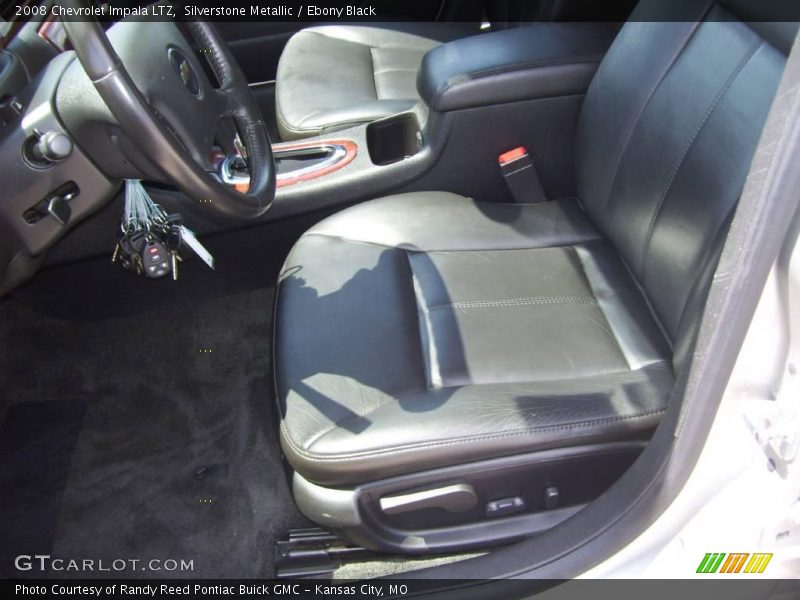 Silverstone Metallic / Ebony Black 2008 Chevrolet Impala LTZ