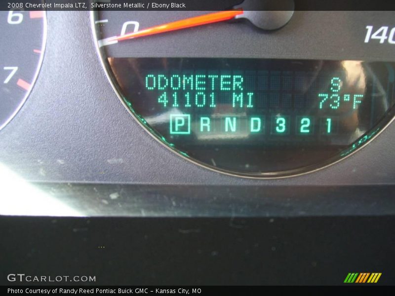 Silverstone Metallic / Ebony Black 2008 Chevrolet Impala LTZ