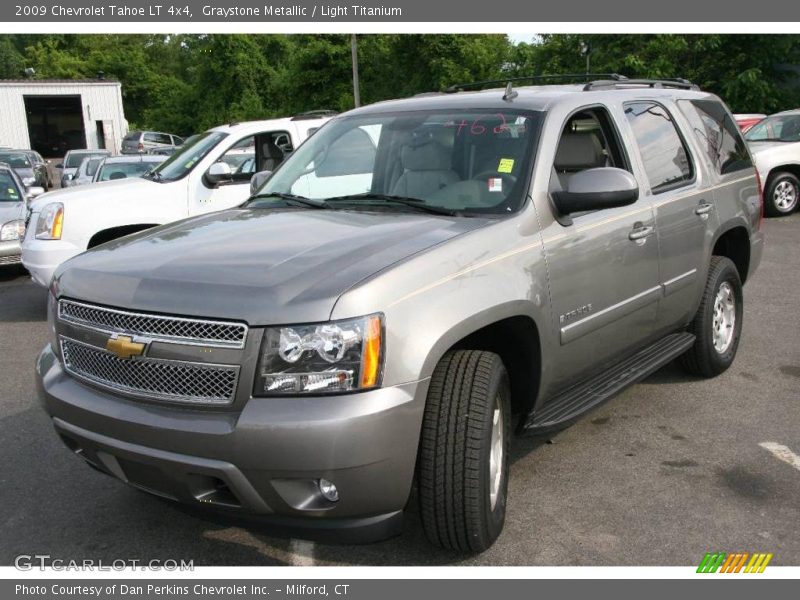 Graystone Metallic / Light Titanium 2009 Chevrolet Tahoe LT 4x4