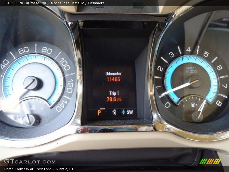 Mocha Steel Metallic / Cashmere 2012 Buick LaCrosse FWD