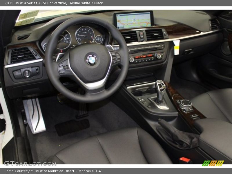 Alpine White / Black 2015 BMW 4 Series 435i Convertible