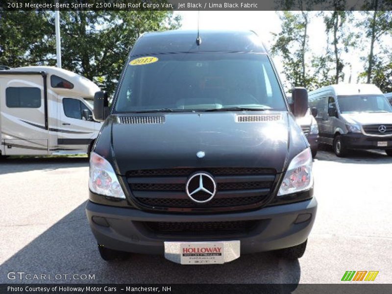 Jet Black / Lima Black Fabric 2013 Mercedes-Benz Sprinter 2500 High Roof Cargo Van