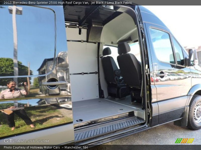 Jet Black / Lima Black Fabric 2013 Mercedes-Benz Sprinter 2500 High Roof Cargo Van
