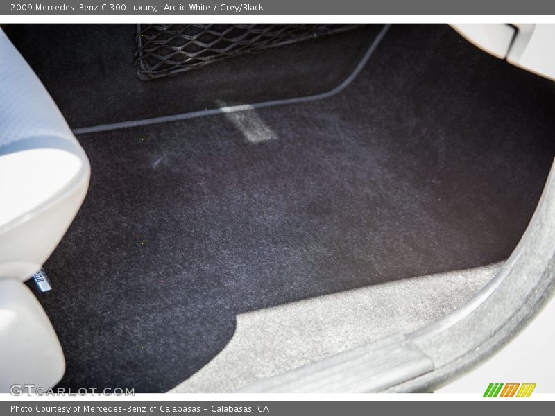 Arctic White / Grey/Black 2009 Mercedes-Benz C 300 Luxury