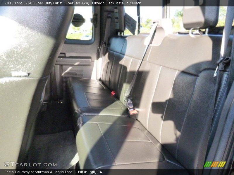 Tuxedo Black Metallic / Black 2013 Ford F250 Super Duty Lariat SuperCab 4x4