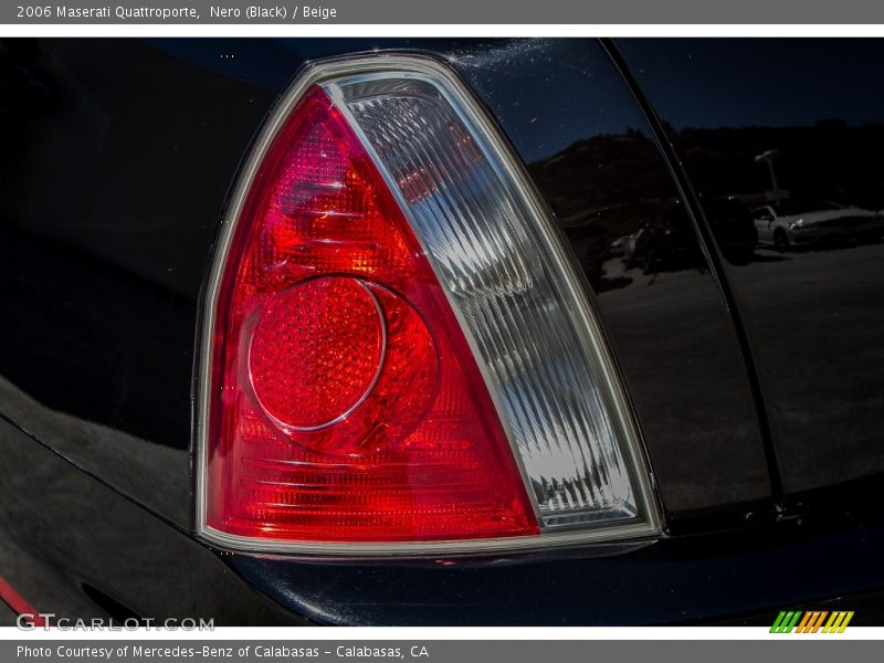 Nero (Black) / Beige 2006 Maserati Quattroporte