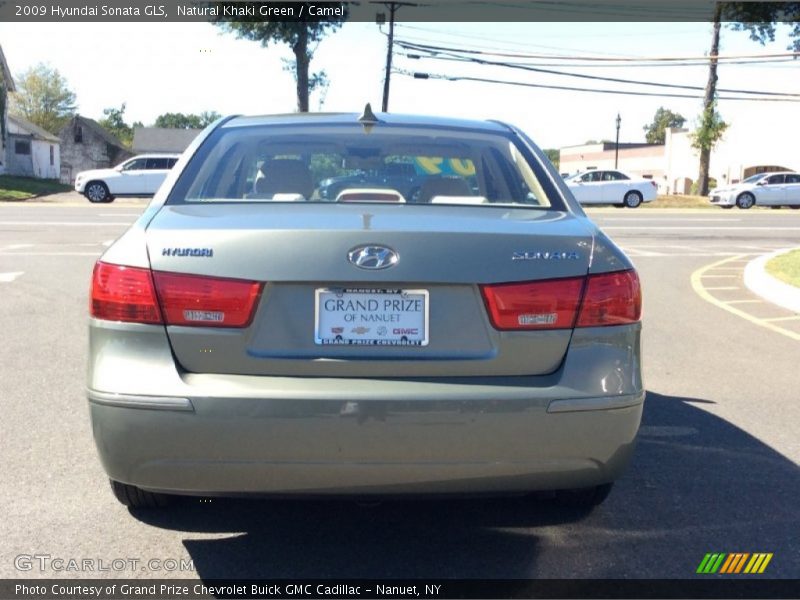 Natural Khaki Green / Camel 2009 Hyundai Sonata GLS