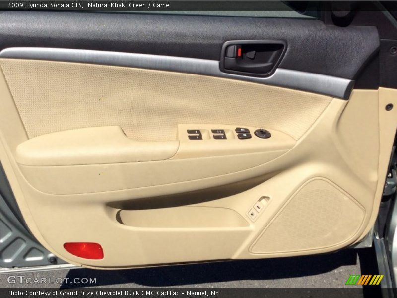 Natural Khaki Green / Camel 2009 Hyundai Sonata GLS