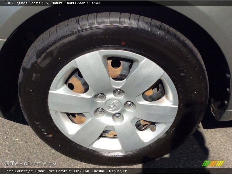 Natural Khaki Green / Camel 2009 Hyundai Sonata GLS