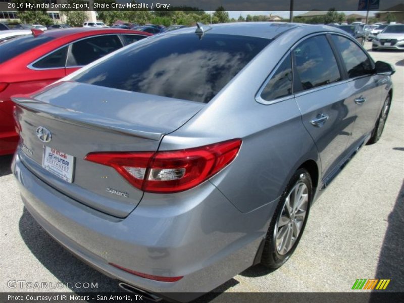 Shale Gray Metallic / Gray 2016 Hyundai Sonata Sport