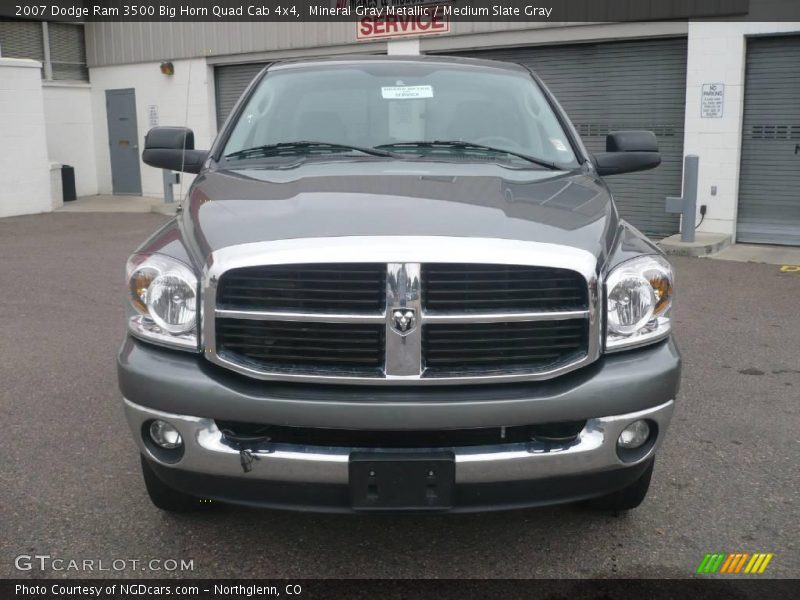 Mineral Gray Metallic / Medium Slate Gray 2007 Dodge Ram 3500 Big Horn Quad Cab 4x4