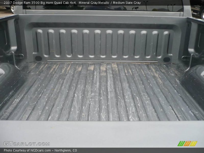 Mineral Gray Metallic / Medium Slate Gray 2007 Dodge Ram 3500 Big Horn Quad Cab 4x4
