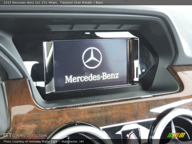 Paladium Silver Metallic / Black 2015 Mercedes-Benz GLK 350 4Matic