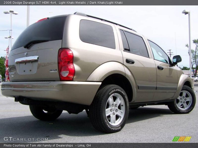 Light Khaki Metallic / Dark Khaki/Light Khaki 2006 Dodge Durango SLT HEMI 4x4