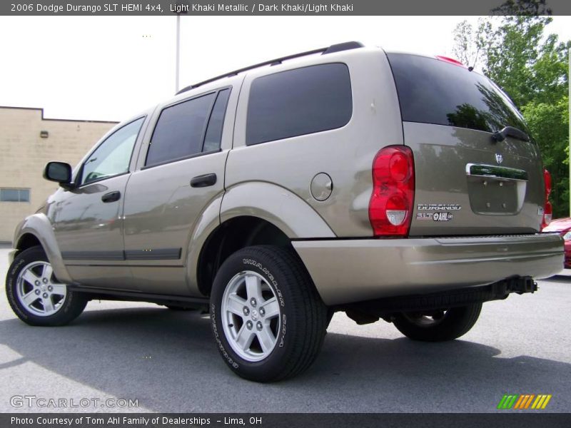 Light Khaki Metallic / Dark Khaki/Light Khaki 2006 Dodge Durango SLT HEMI 4x4