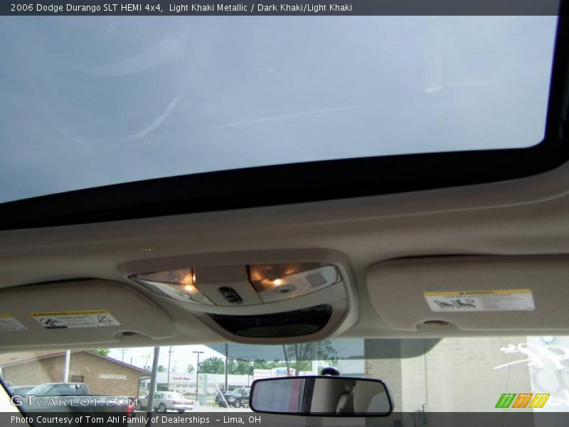 Light Khaki Metallic / Dark Khaki/Light Khaki 2006 Dodge Durango SLT HEMI 4x4