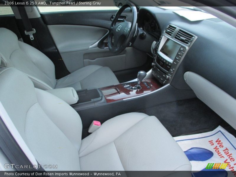 Tungsten Pearl / Sterling Gray 2006 Lexus IS 250 AWD
