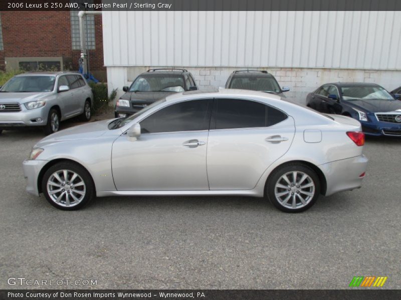 Tungsten Pearl / Sterling Gray 2006 Lexus IS 250 AWD