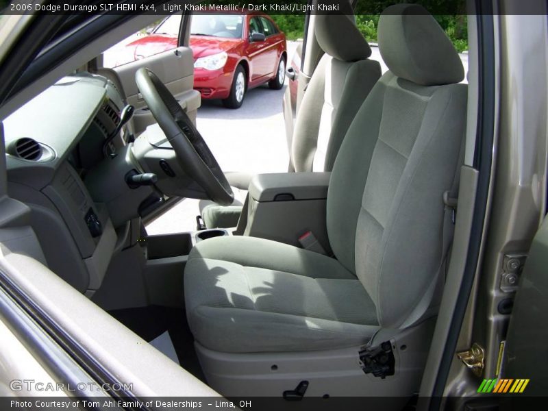 Light Khaki Metallic / Dark Khaki/Light Khaki 2006 Dodge Durango SLT HEMI 4x4
