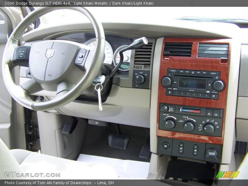 Light Khaki Metallic / Dark Khaki/Light Khaki 2006 Dodge Durango SLT HEMI 4x4