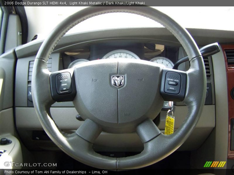 Light Khaki Metallic / Dark Khaki/Light Khaki 2006 Dodge Durango SLT HEMI 4x4