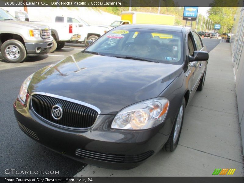 Dark Mocha Metallic / Cocoa/Cashmere 2008 Buick Lucerne CXL