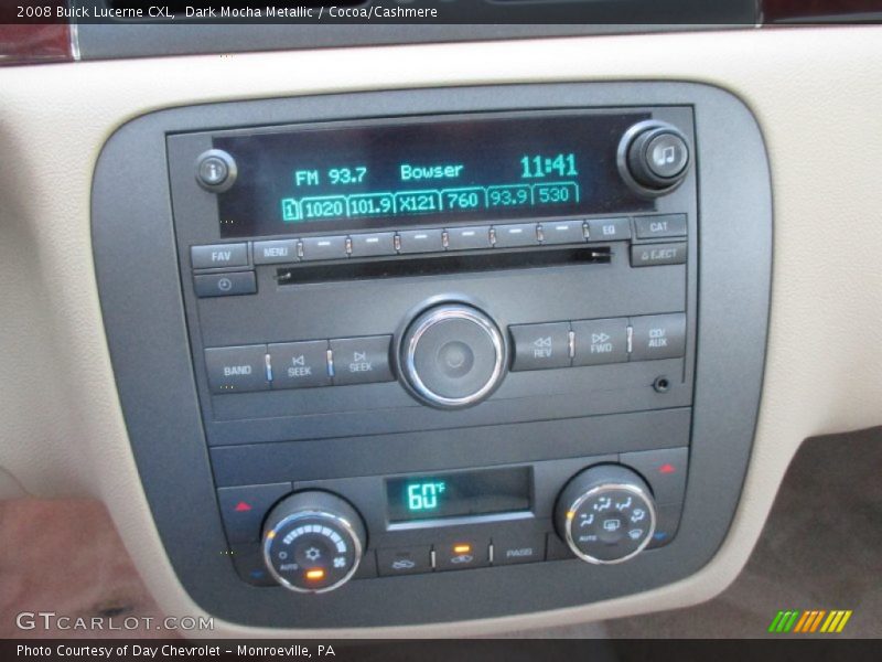 Dark Mocha Metallic / Cocoa/Cashmere 2008 Buick Lucerne CXL