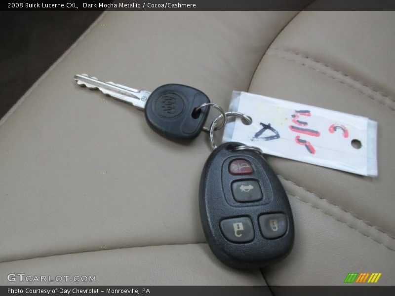Dark Mocha Metallic / Cocoa/Cashmere 2008 Buick Lucerne CXL