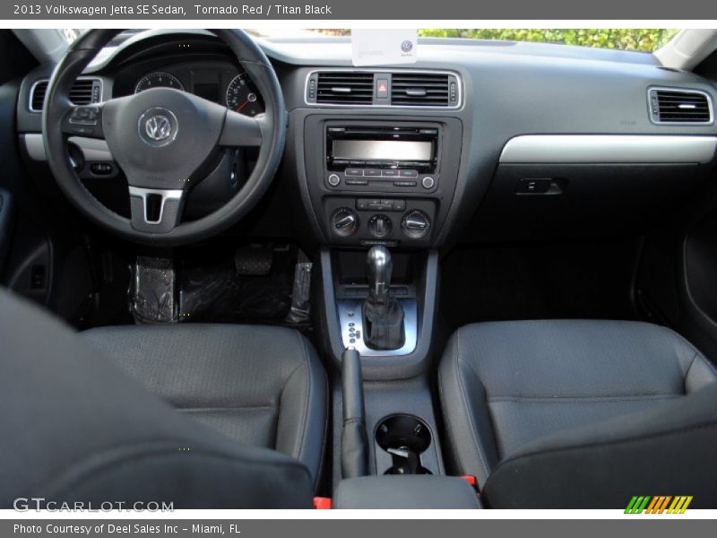 Dashboard of 2013 Jetta SE Sedan