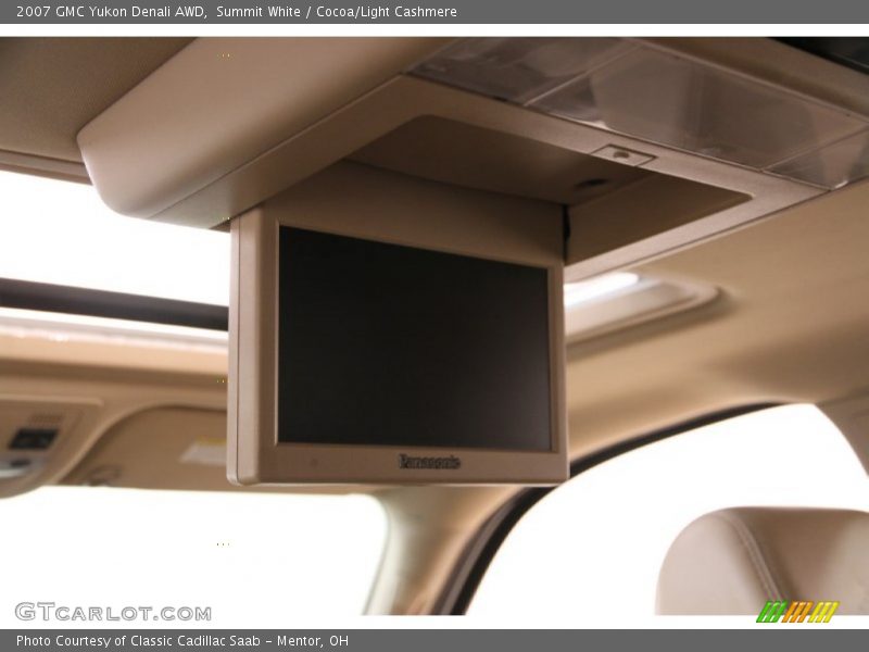 Summit White / Cocoa/Light Cashmere 2007 GMC Yukon Denali AWD