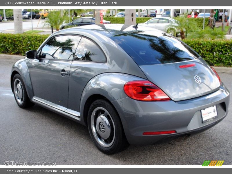 Platinum Gray Metallic / Titan Black 2012 Volkswagen Beetle 2.5L