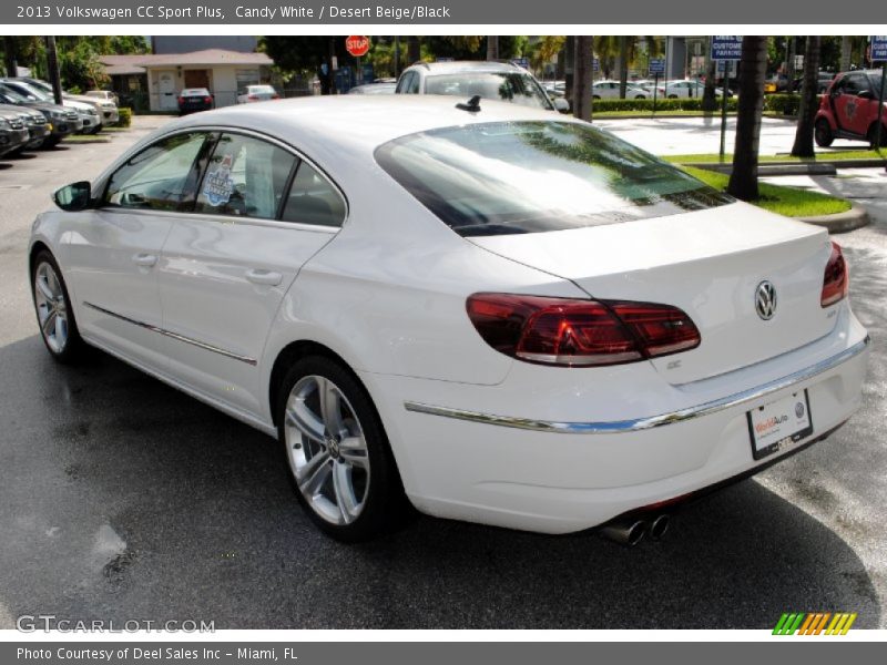 Candy White / Desert Beige/Black 2013 Volkswagen CC Sport Plus