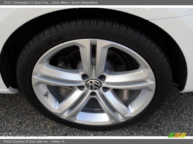 Candy White / Desert Beige/Black 2013 Volkswagen CC Sport Plus