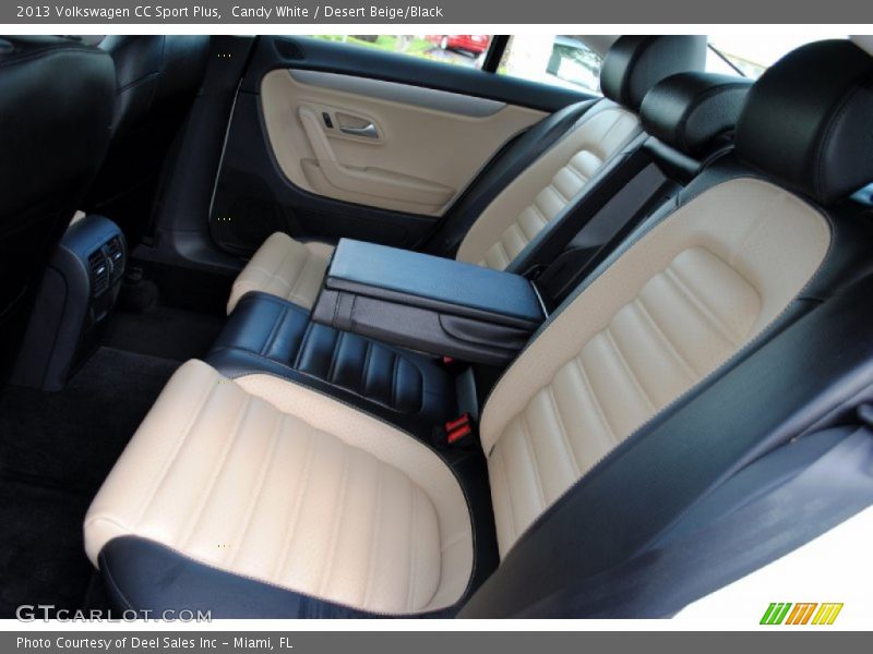 Candy White / Desert Beige/Black 2013 Volkswagen CC Sport Plus