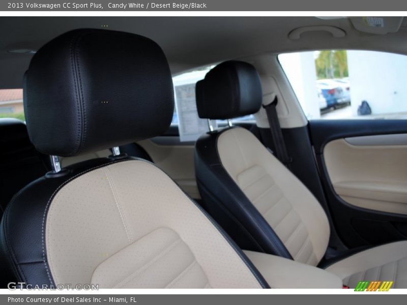Candy White / Desert Beige/Black 2013 Volkswagen CC Sport Plus