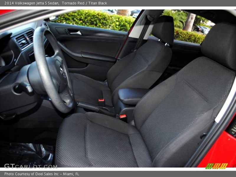 Tornado Red / Titan Black 2014 Volkswagen Jetta S Sedan