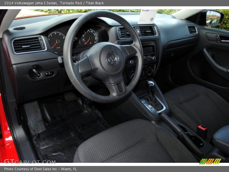 Tornado Red / Titan Black 2014 Volkswagen Jetta S Sedan