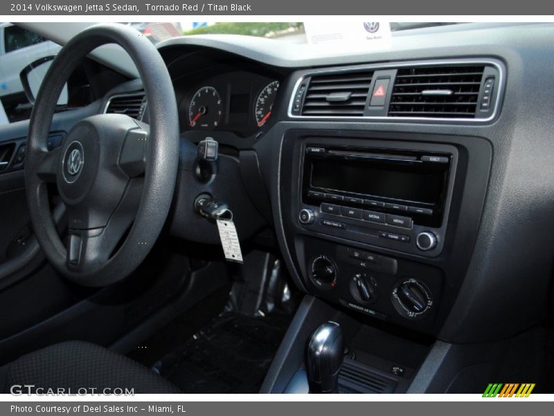 Tornado Red / Titan Black 2014 Volkswagen Jetta S Sedan