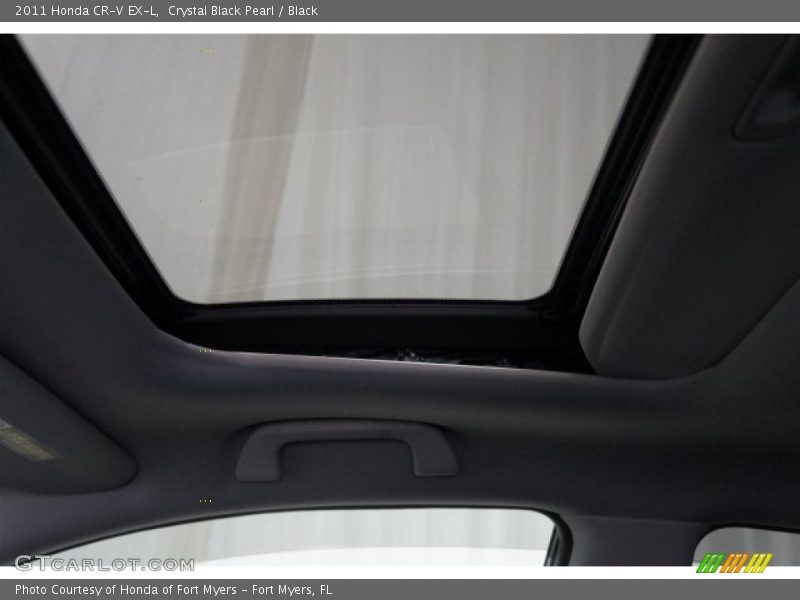 Crystal Black Pearl / Black 2011 Honda CR-V EX-L