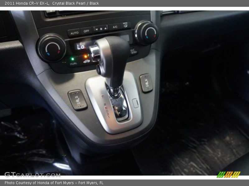 Crystal Black Pearl / Black 2011 Honda CR-V EX-L