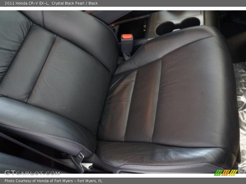 Crystal Black Pearl / Black 2011 Honda CR-V EX-L