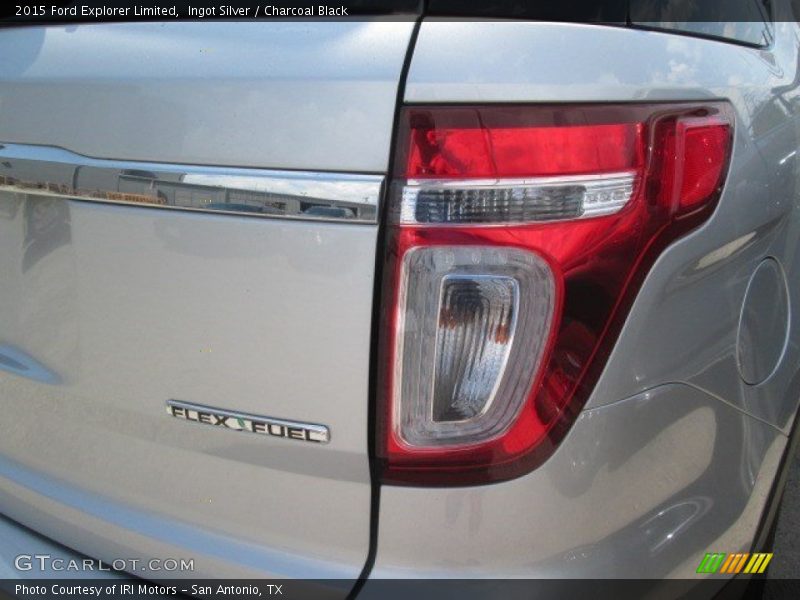 Ingot Silver / Charcoal Black 2015 Ford Explorer Limited