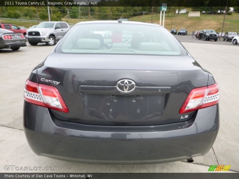 Magnetic Gray Metallic / Ash 2011 Toyota Camry LE