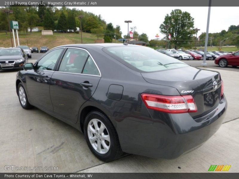 Magnetic Gray Metallic / Ash 2011 Toyota Camry LE