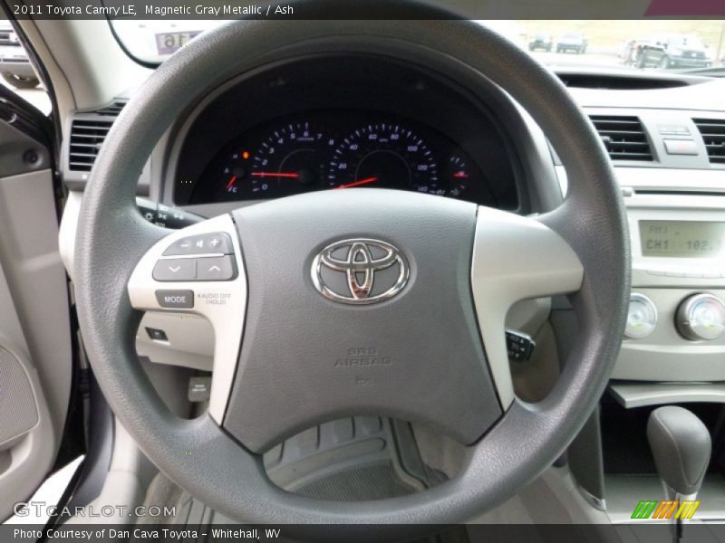 Magnetic Gray Metallic / Ash 2011 Toyota Camry LE