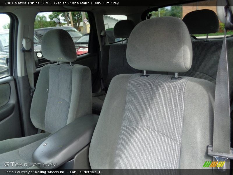 Glacier Silver Metallic / Dark Flint Grey 2004 Mazda Tribute LX V6