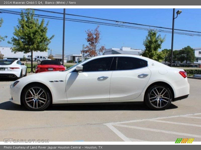 Bianco (White) / Nero 2014 Maserati Ghibli S Q4