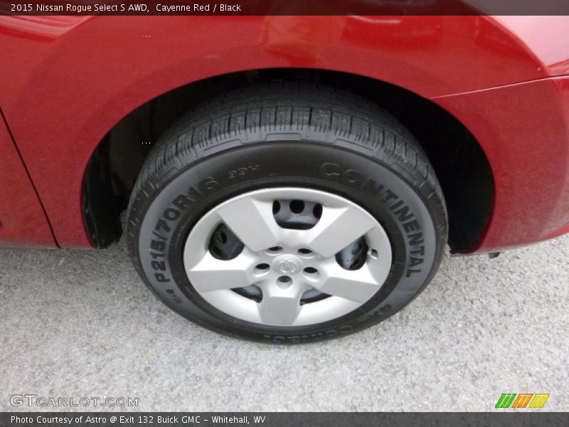 Cayenne Red / Black 2015 Nissan Rogue Select S AWD