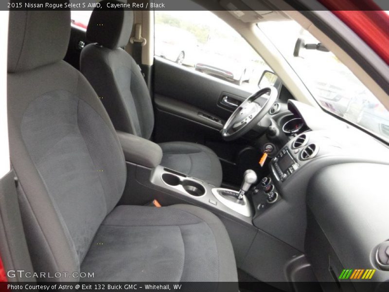 Cayenne Red / Black 2015 Nissan Rogue Select S AWD