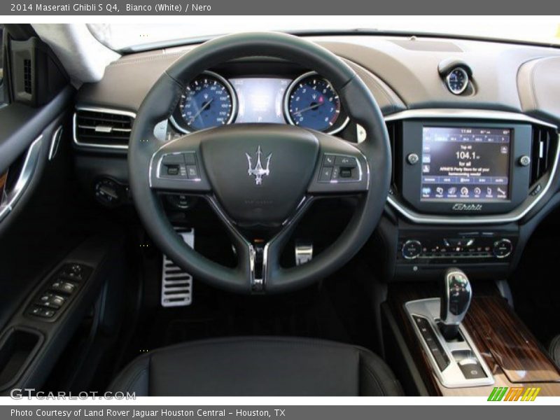 Bianco (White) / Nero 2014 Maserati Ghibli S Q4
